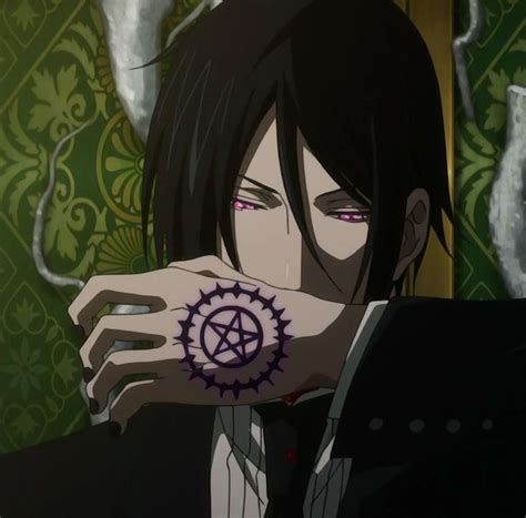 Sebastian Michaelis Black Butler Anime Sebastian Black Butler Black