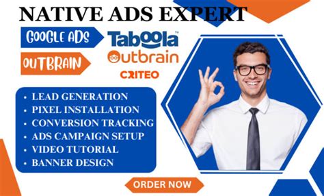 Setup Your Taboola Ads Criteo Outbrain Native Ads Campaign Insta Ads Google Ads By Kester Sales
