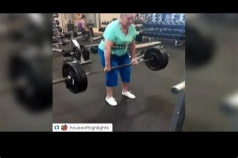 Watch 78 Year Old Grandmother Deadlift 225 Pounds With Ease News18