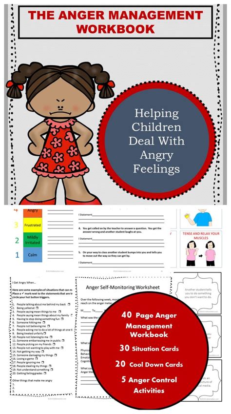 Social Emotional Lessons Helping Kids Manage Their Anger Activity