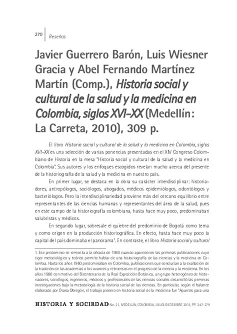 Pdf Javier Guerrero Barón Luis Wiesner Gracia Y Abel Fernando