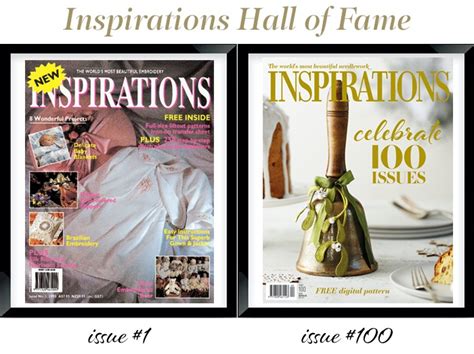 Inspirations Magazine Celebrating 100 Issues Inspirations Studios