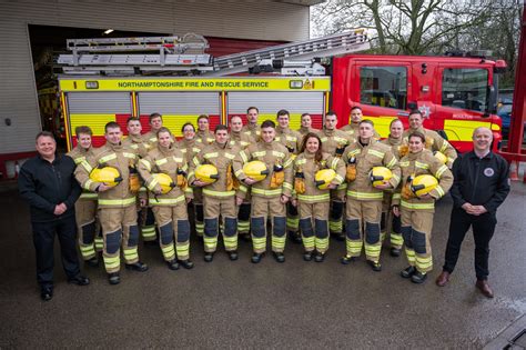 New Firefighter Recruits Start Fire Service Training Following Major