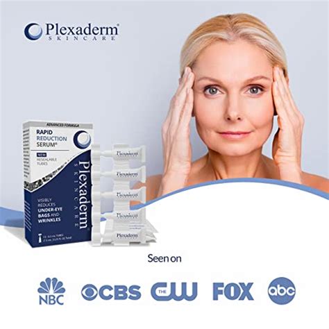 Plexaderm Rapid Reduction Eye Serum Advanced Formula Anti Aging Serum Visibly Reduces Under