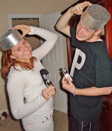 How To Make Salt And Pepper Shaker Halloween Costumes Gail S Blog