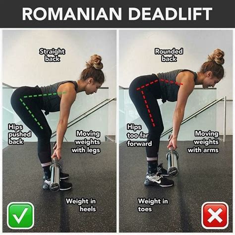 Romanian Deadlift Doingdeadliftexercises Leg Workout Workout Gym