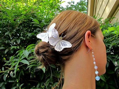 Butterfly Hair Clips Google Search Butterfly Hair Accessories Butterfly Hair Clip Wedding