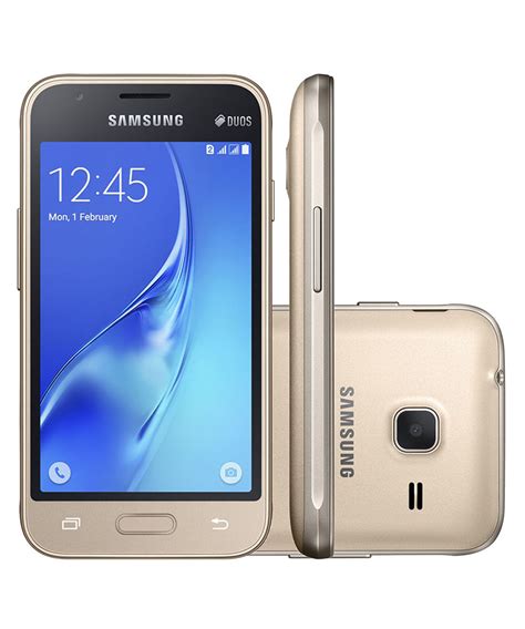 Smartphone Samsung Galaxy J1 Mini Dual Tela 40 Processador Quad Core