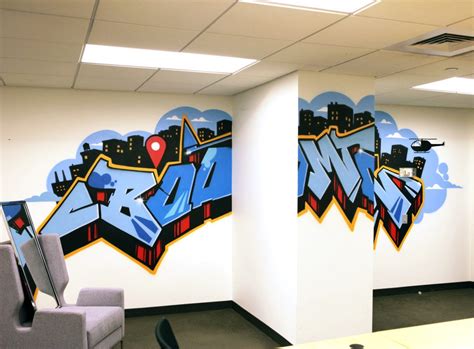 New York Facebook Office Graffiti Art Graffiti Usa