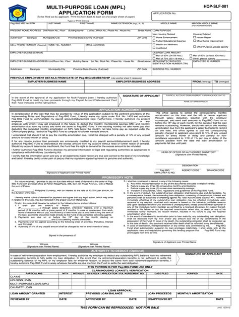 Pag Ibig Loan Form Fill Out And Sign Printable Pdf Template