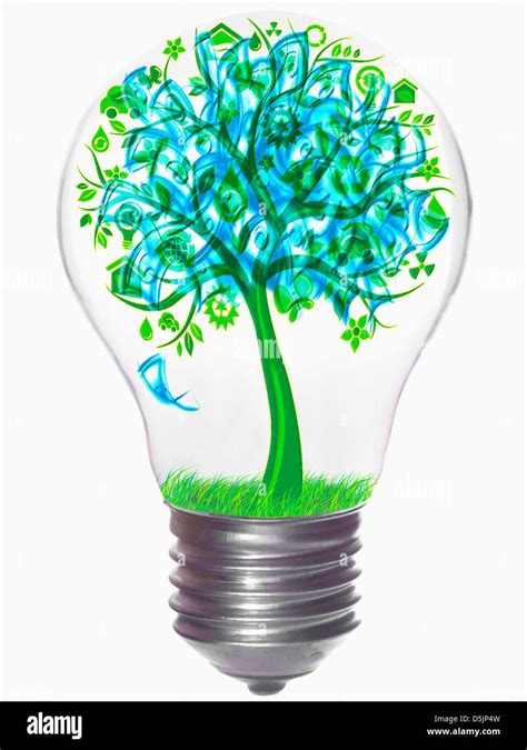 Light Bulb Tree Hi Res Stock Photography And Images Alamy