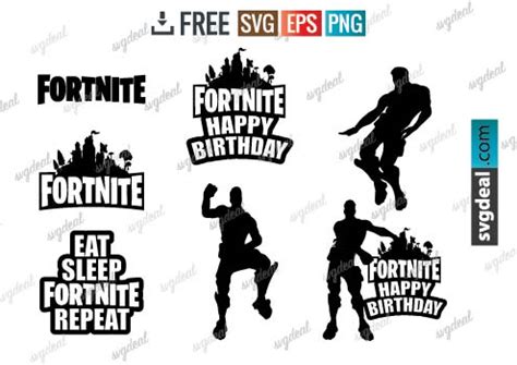 √ 7 Free Fortnite SVG Files - Free SVG Files
