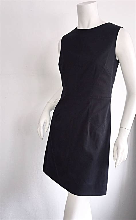 1990s vintage dolce and gabbana little black dress w zipper detail at 1stdibs little black