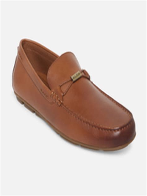 Buy Aldo Men Brown Leather Loafers Casual Shoes For Men 17568110 Myntra