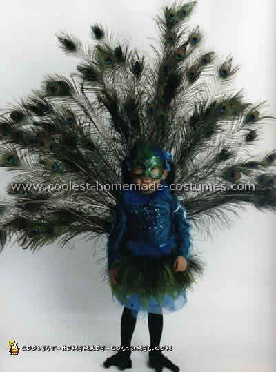 Head Turning Peacock Costume 100 Homemade