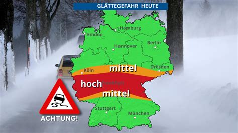 Unwetter Deutschland Der Gef Hrliche Gl Tte Mix Bleibt Wetter De