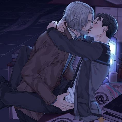 Find And Follow Posts Tagged Hank X Connor On Tumblr In 2020 Detroit Become Human Detroit Anime