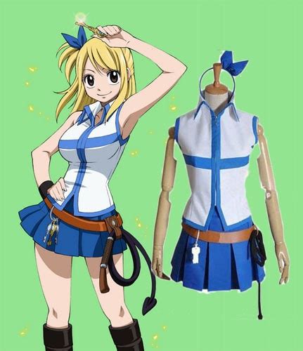 Fairy Tail Lucy Heartfilia Cosplay Costume Custom Made On Aliexpress