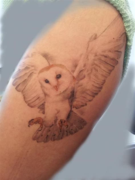20 Unbelievable Owl Tattoos Designs Snowy Owl Tattoo White Owl Tattoo