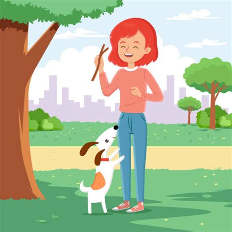 Dog Fetch Stick Illustrations Royalty Free Vector Graphics And Clip Art