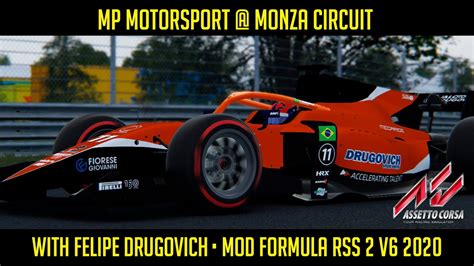 Assetto Corsa MP Motorsport Monza Circuit With Felipe Drugovich