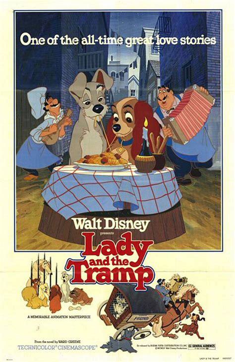 Lady And The Tramp 1955 Poster 1 Trailer Addict