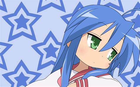 Wallpaper Izumi Konata Lucky Star Gadis Anime X