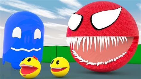 Pac Man Vs Venom Pacman Pac Man Saved Ms Pac Man From The Maze Youtube