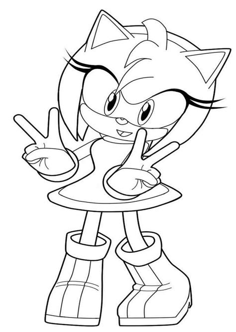 Dibujos Para Colorear De Sonic Y Sus Amigos Az Dibujos Para Colorear