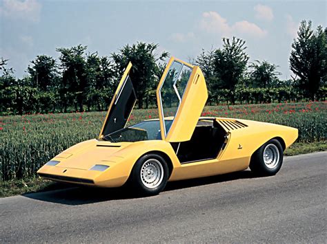 Lamborghini Countach Lp500 Prototype 1971 Old Concept Cars