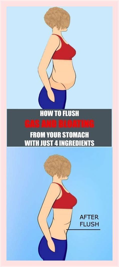 How To Flush Gas And Bloating From Your Stomach Using Just 4 Ingredients Artofit