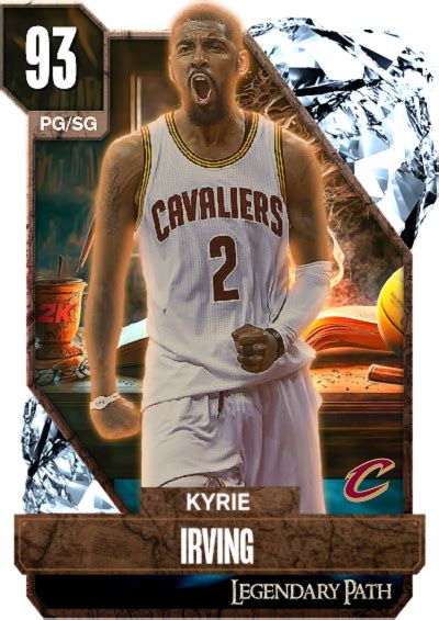 NBA 2K24 2KDB Custom Card Kyrie Irving In The Cavs Was Crazy