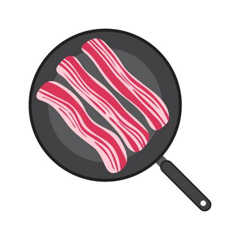 Bacon In Pan Illustrations Royalty Free Vector Graphics And Clip Art