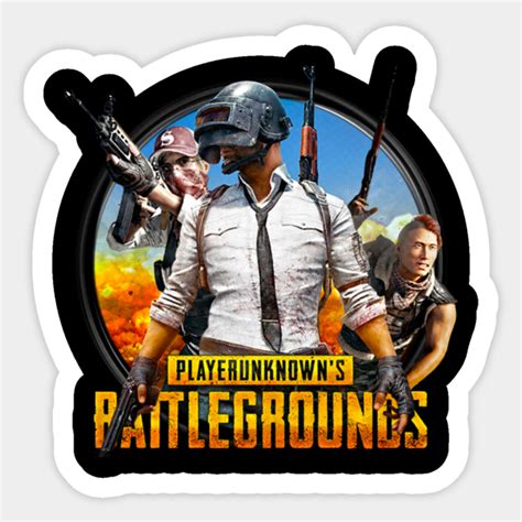 Pubg Playerunknowns Battlegrounds Sticker Teepublic