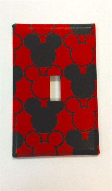 Mickey Mouse Light Switch Cover Mickey Mouse Switchplate Mickey Mouse