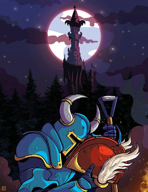 Pin By Retro On Gaming Art Shovel Knight Tower Knight
