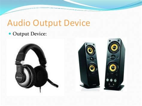 Audio Devices Formats And Codecs
