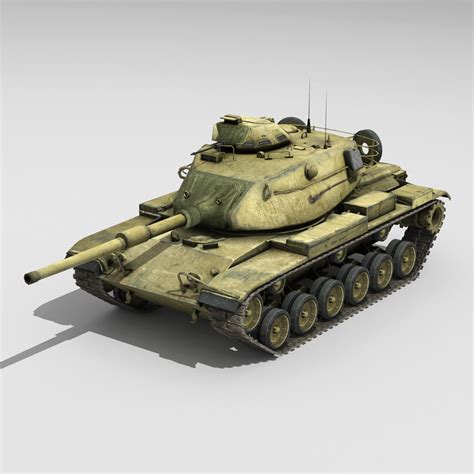 3d U S Battle Tank