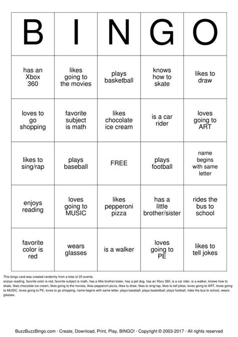 Human Bingo Bingo Cards To Download Print And Customize