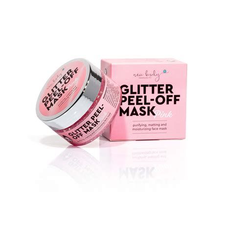 Glitter Peel Off Mask Pink Newbodyfit