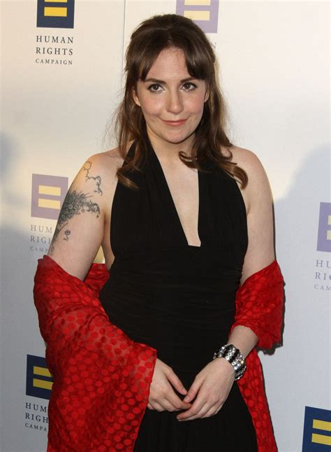 Lena Dunham At Human Rights Campaign Gala Dinner In Los Angeles Hawtcelebs