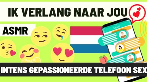 Telefoon Sex Intents Gepassioneerd Dutch Asmr M4f Joi