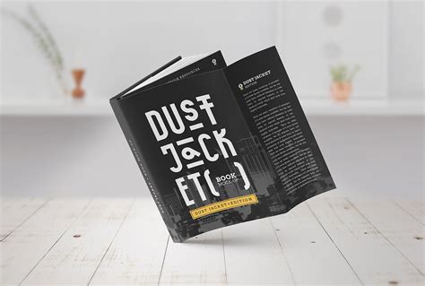 Get 19 Book Dust Jacket Mockup Free