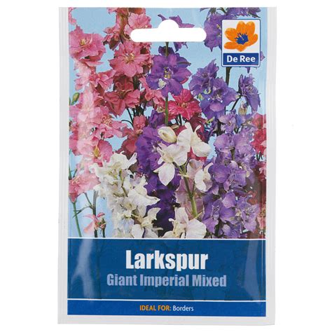 Larkspur Giant Imperial Mix Seed Pack