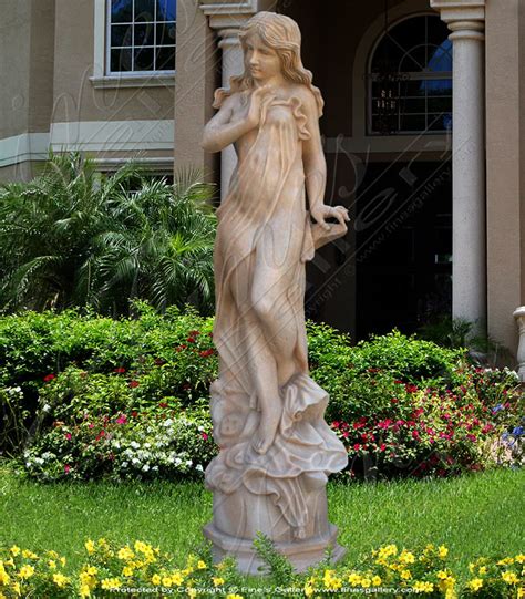 Marble Statues Rosetta Marble Female Nude MS 474 Fine S Gallery LLC