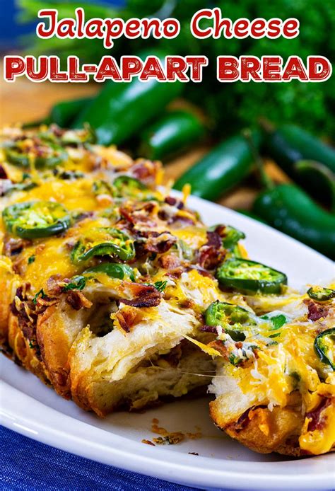 Jalapeno Cheese Pull Apart Bread Spicy Southern Kitchen