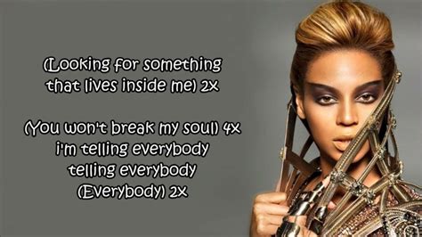 Break My Soul By Beyoncé Lyrics