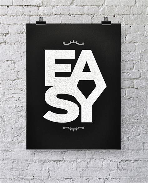 Easy Poster Project On Behance