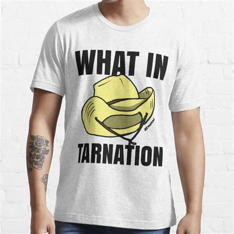 What In Tarnation Meme Cowboy Hat T Shirt By Sketchnkustom Redbubble