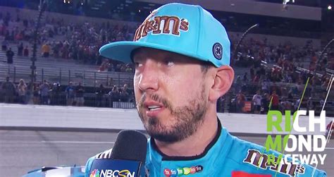 The rookie is voted most popular driving experience for a reason. Kyle Busch reacts after finishing second at Richmond ...